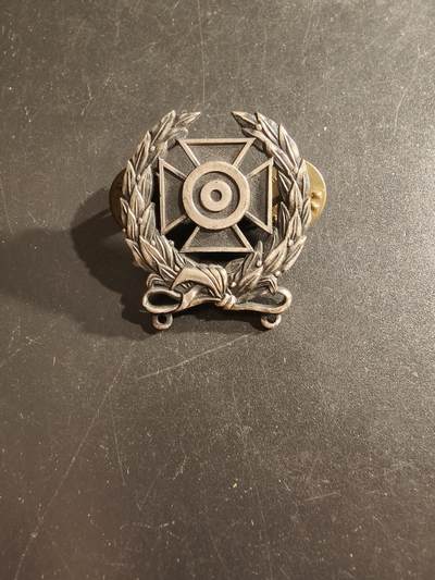 老王徽章第161期 - 美国陆军神射手资格章      925银.     11.3g