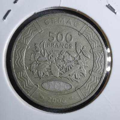 沼泽如烟--第892场 - 中非2006年500法郎