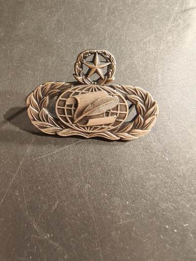 老王徽章第161期 - 美国空军高级信息管理技能章