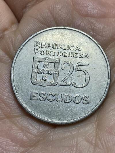 2025年第一百二十三场(总第一百四十九场）外国好品散币(免佣金) - 葡萄牙🇵🇹1980年25埃斯库多