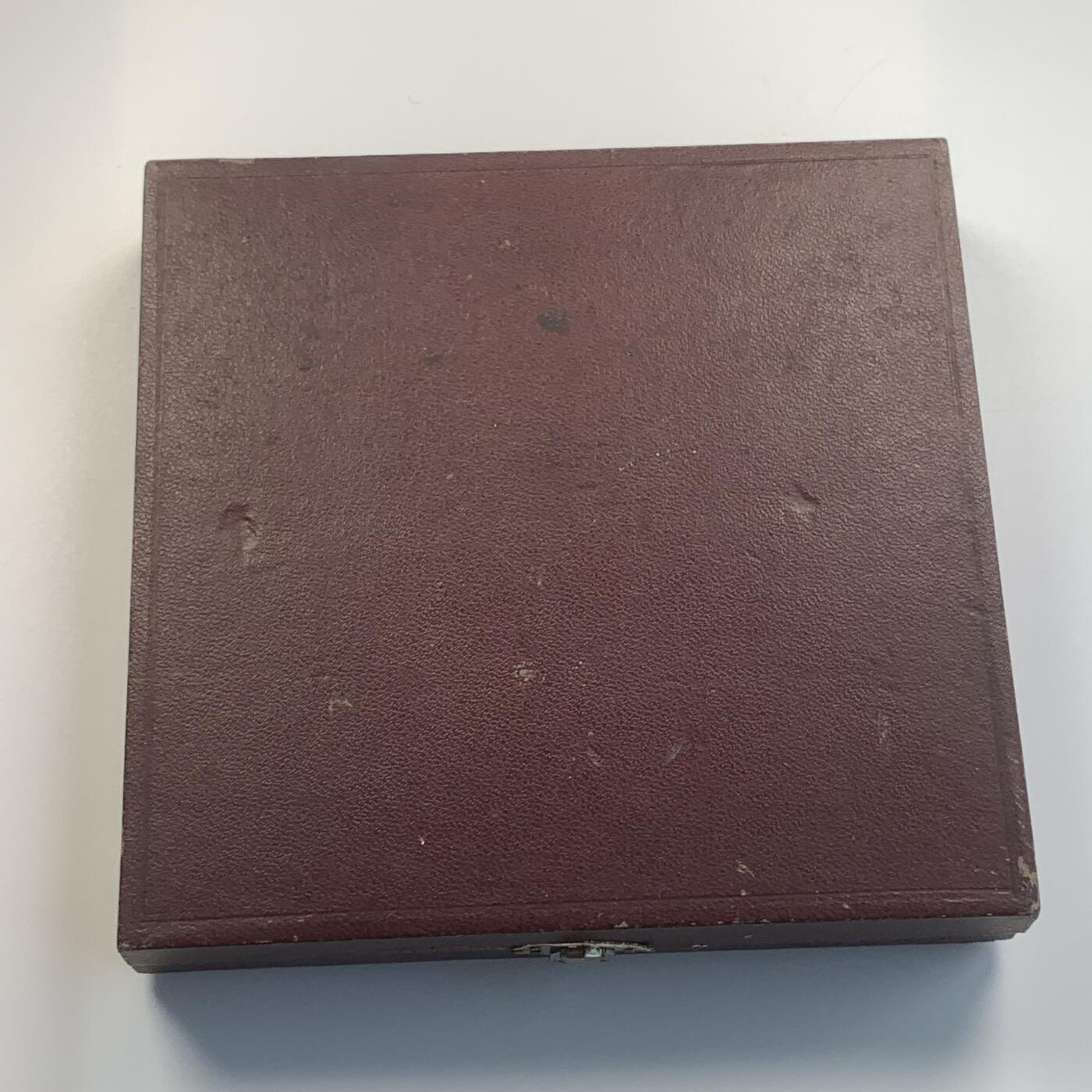 掌中浮雕-藏着的欧洲第040场 原盒好品法国新艺术大铜章：1938年法国马铃薯贸易商会奖章，103mm，Kautsch作品