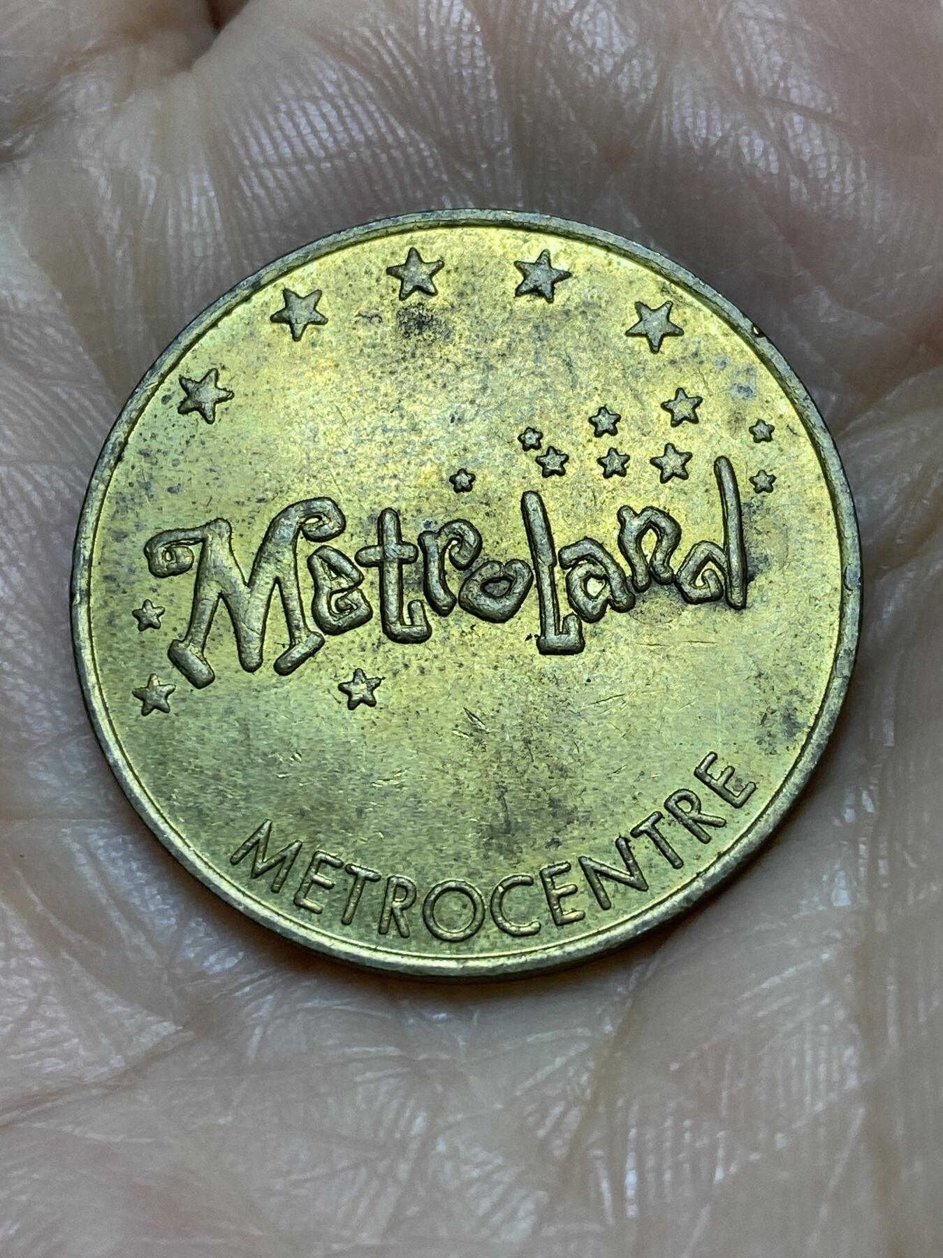 2025年第一百二十二场(总第一百四十八场）外国好品散币(免佣金) 英国🇬🇧盖茨黑德Metrocentre购物中心麦特兰室内游乐场代币