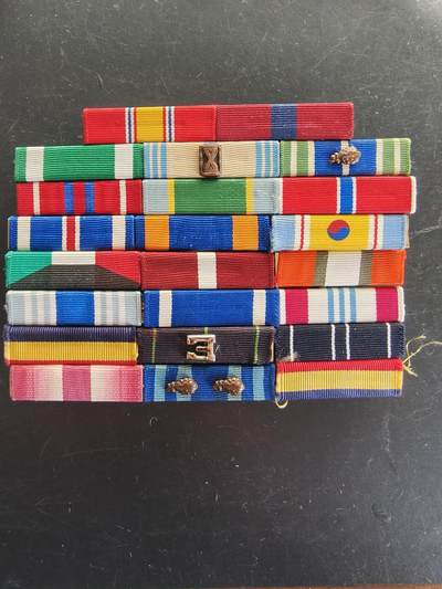 老王徽章第161期 - 美国海湾战争海军陆战队航空兵23R勋略     带铜星勋章