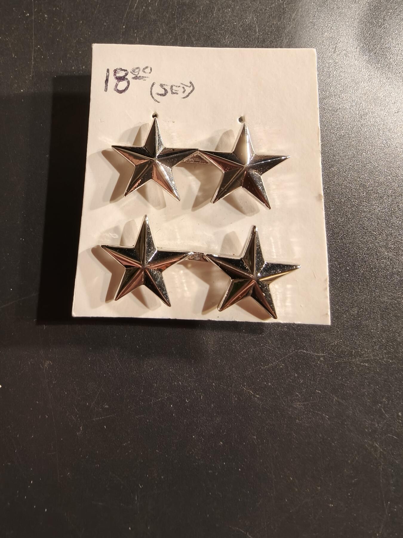 老王徽章第161期 美国少将军衔符号1组