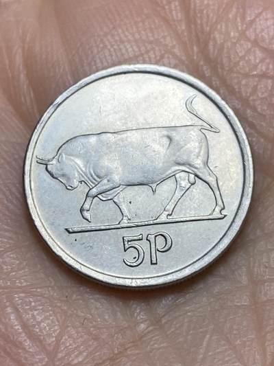 2025年第一百二十三场(总第一百四十九场）外国好品散币(免佣金) - 爱尔兰🇮🇪1993年5便士(共和国时期第二套第二版)