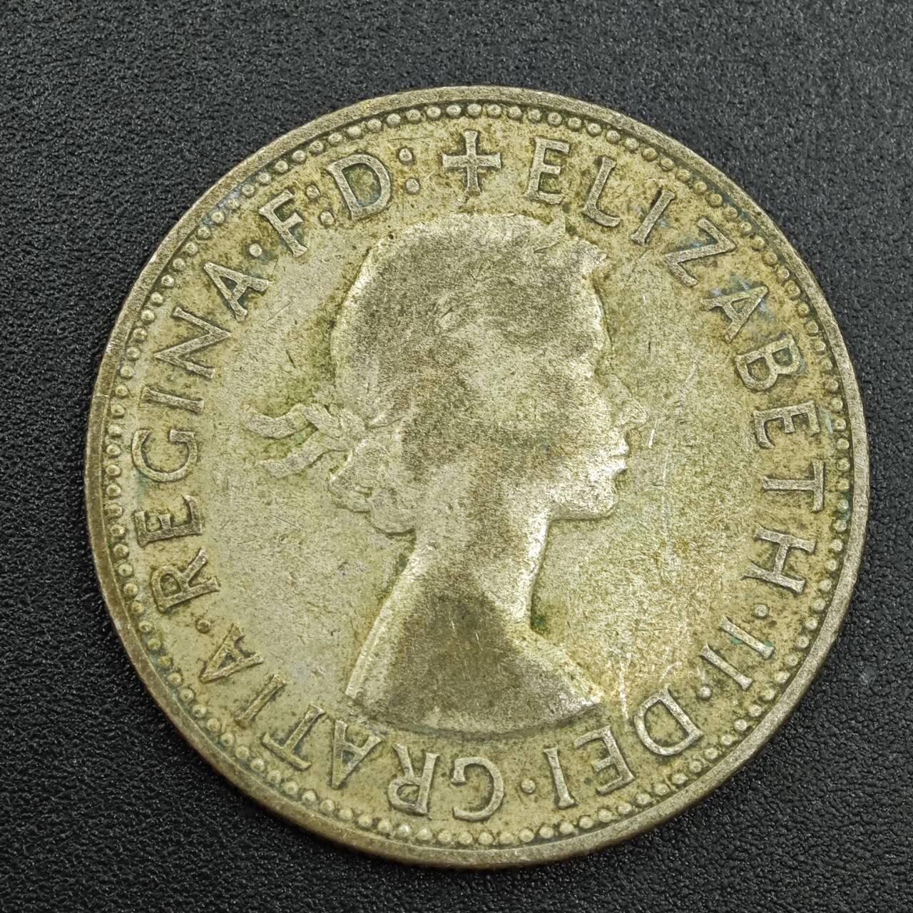 【淘币小摊】实时拍第七百八十八拍   散币小银币场   满百包邮可预留二周 每周一统一发货   澳大利亚1963年伊丽莎白二世弗洛林银币