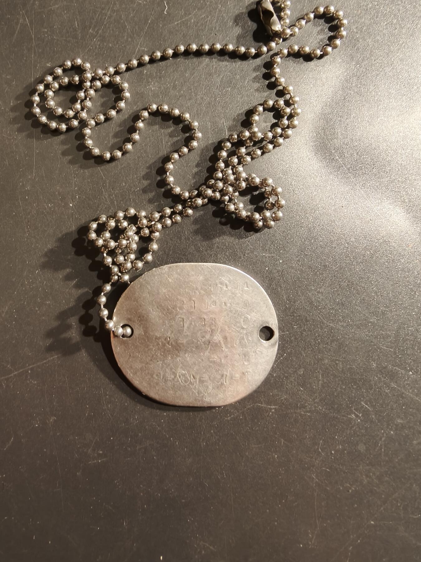 老王徽章第161期 美国海军军官二战时期狗牌