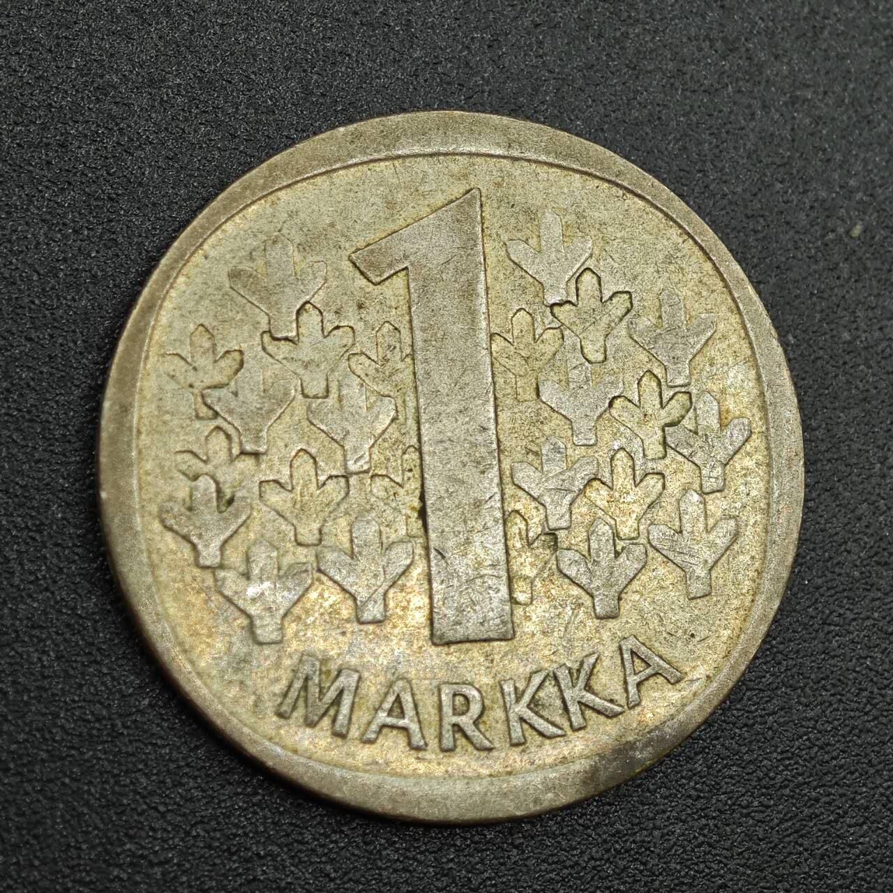 【淘币小摊】实时拍第七百八十八拍   散币小银币场   满百包邮可预留二周 每周一统一发货   芬兰1966年1马克银币