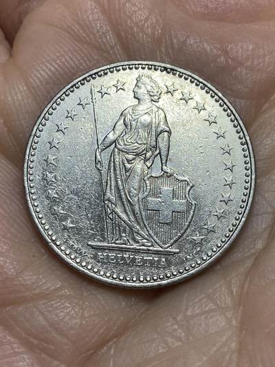 2025年第一百二十三场(总第一百四十九场）外国好品散币(免佣金) 瑞士🇨🇭1987年1法郎