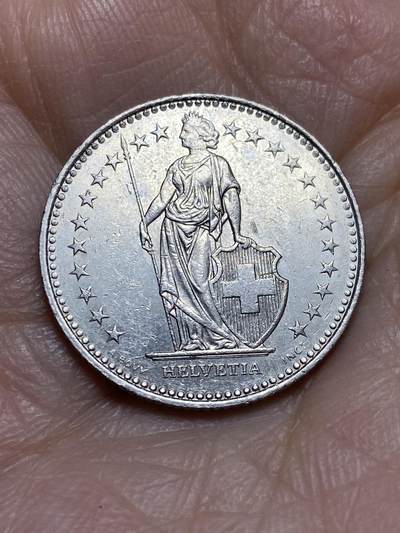 2025年第一百二十三场(总第一百四十九场）外国好品散币(免佣金) 瑞士🇨🇭1989年1法郎