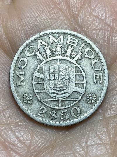 2025年第一百二十三场(总第一百四十九场）外国好品散币(免佣金) - 葡属莫桑比克1955年2.5埃斯库多