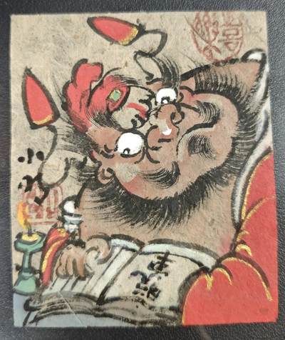 天玑星卡拍第135期《11.6周四截拍》持续收拍收评中 满赠卡需备注 - 【手绘纸】文森特艺术工作室 钟馗 手绘纸