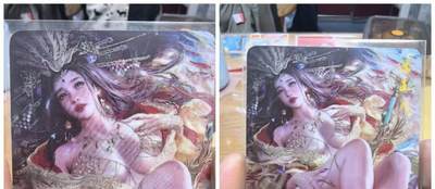 光影卡牌第25期，各家亲签，各家套卡，持续收拍品 - 燎原刷子老师复刻韩版潘玉儿普卡一张非常精美