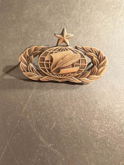 老王徽章第161期 - 美国空军中级信息管理技能章