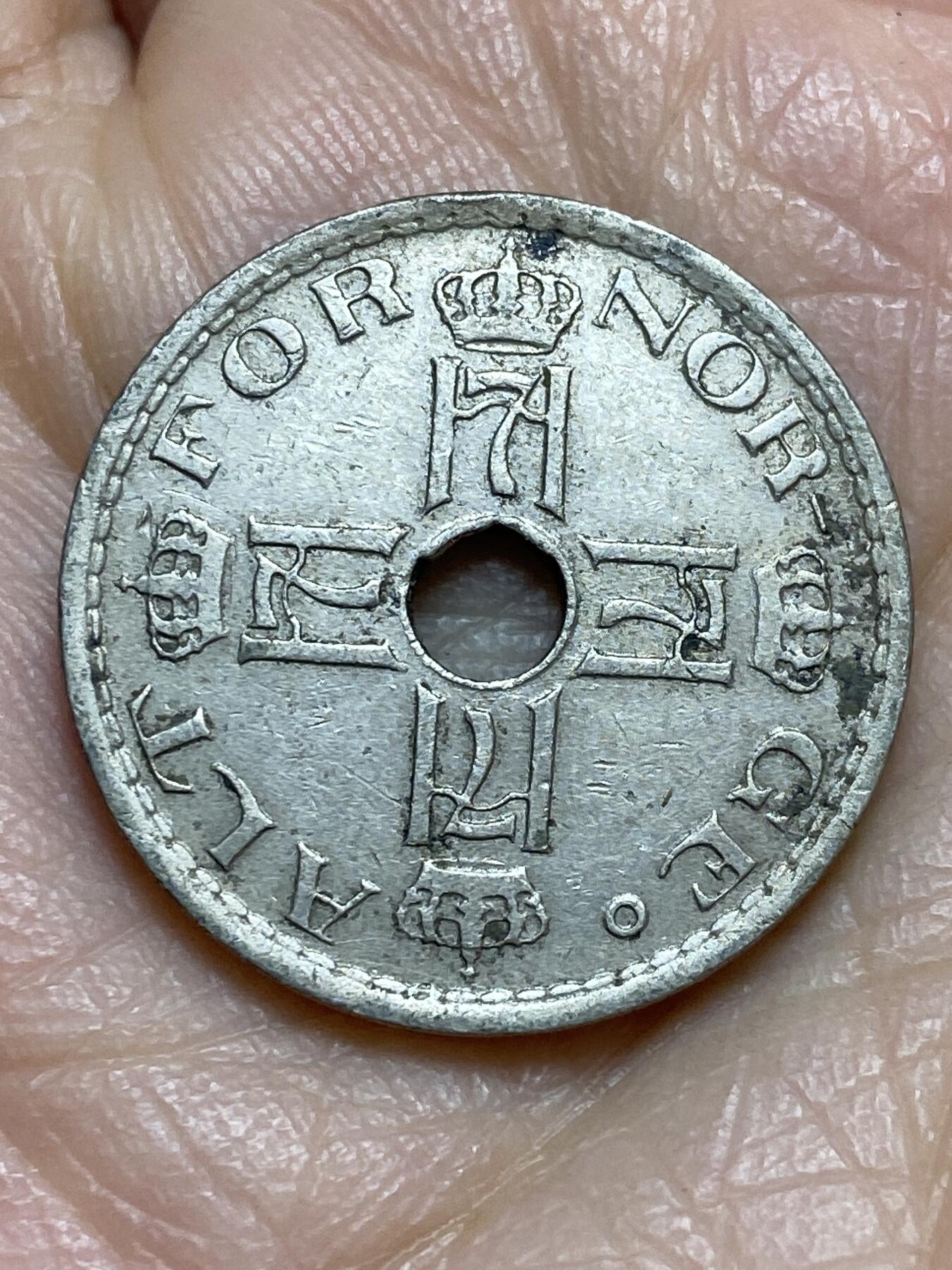 2025年第一百二十三场(总第一百四十九场）外国好品散币(免佣金) 挪威🇳🇴1926年50欧尔(哈康七世第四版首发年)