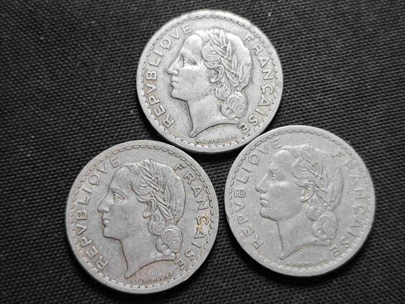 KK钱币收藏小铺  第364场  2月预留时间 周末发货  法国铝币一组13枚