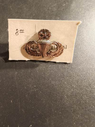 老王徽章第161期 - 美国空降兵高级技能章      晚礼服尺寸