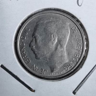 沼泽如烟--第892场 - 卢森堡1976年1法郎