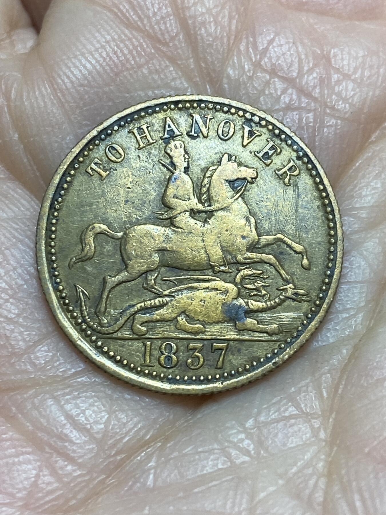 2025年第一百二十三场(总第一百四十九场）外国好品散币(免佣金) 英国🇬🇧1837年纪念章牌