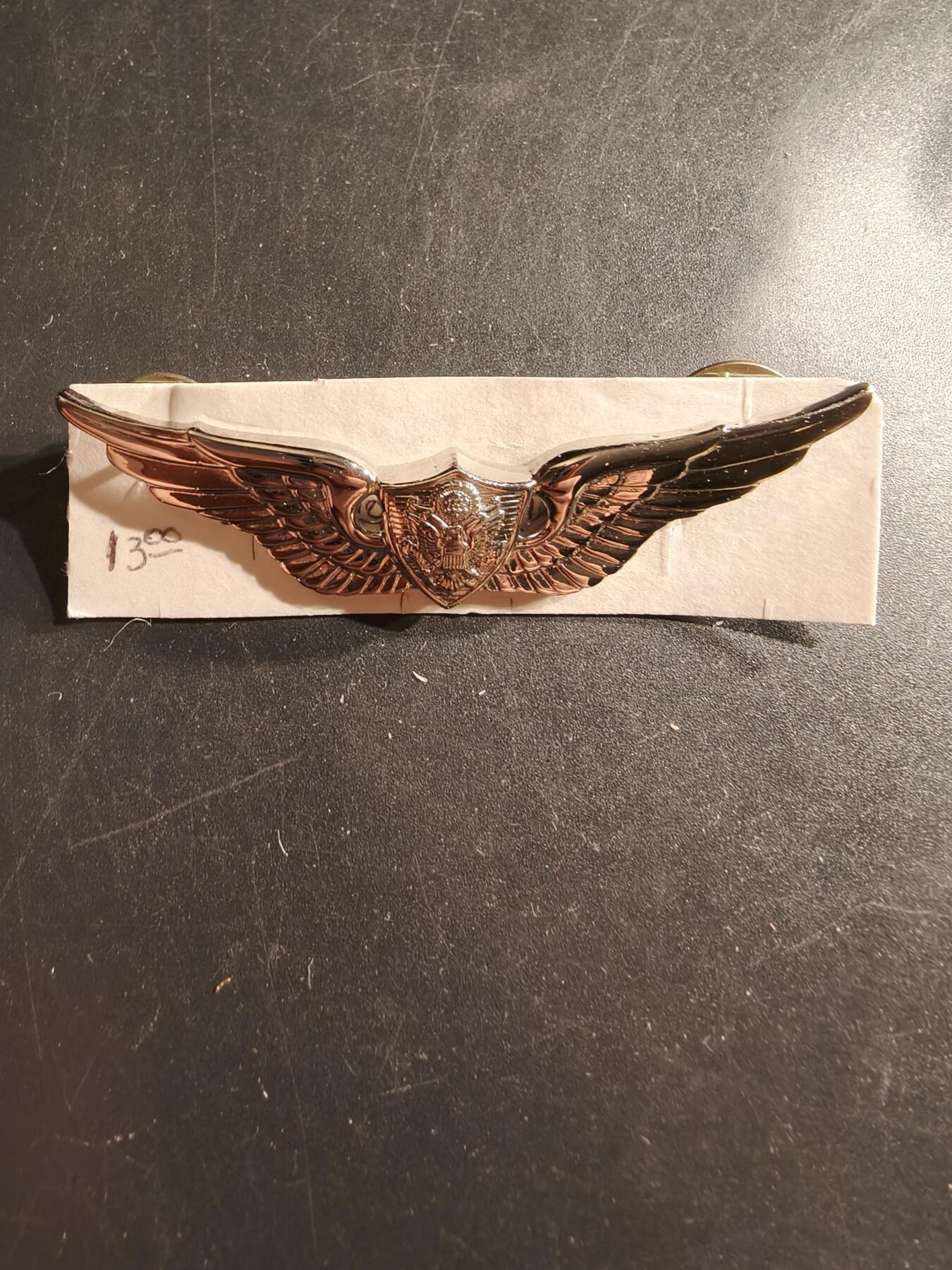 老王徽章第161期 美国空军机组人员技能章        2.5英寸