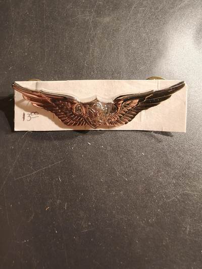 老王徽章第161期 - 美国空军机组人员技能章        2.5英寸