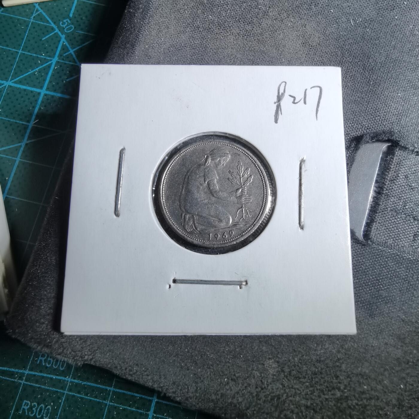 沼泽如烟--第892场 德国1969年50芬尼