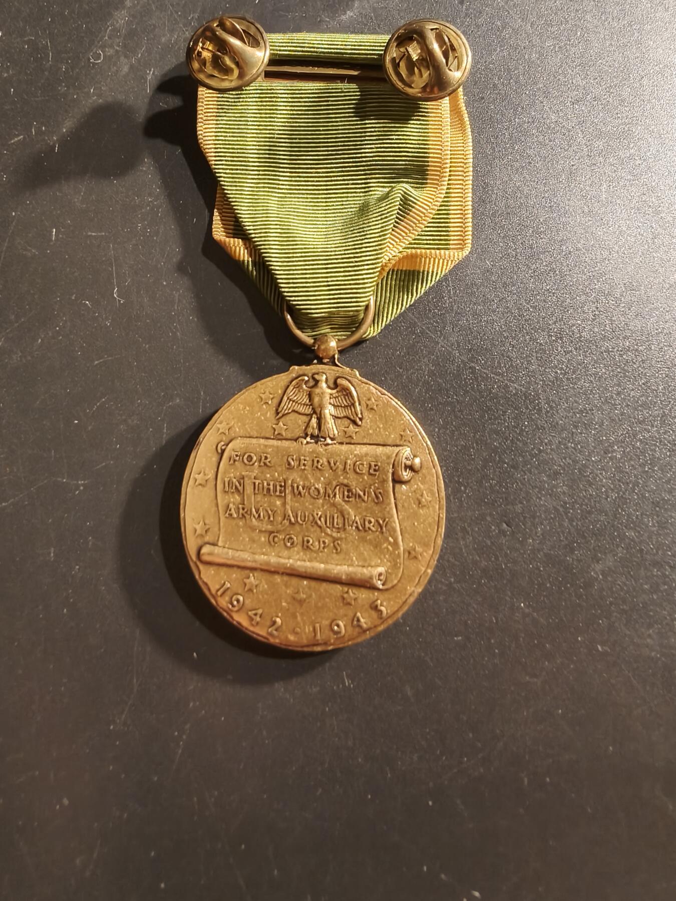 老王徽章第161期 美国二战女子辅助军团奖章