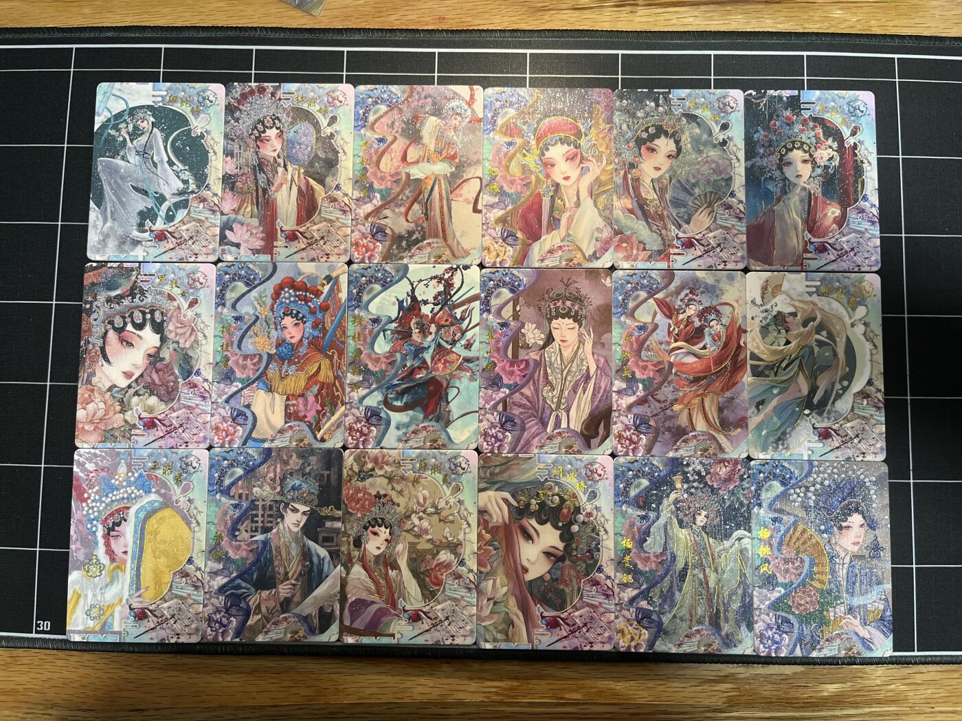 欢迎送拍、免费出卡没坑位费没手续费，各种换旧好卡 【裸卡】邂逅周年 18张