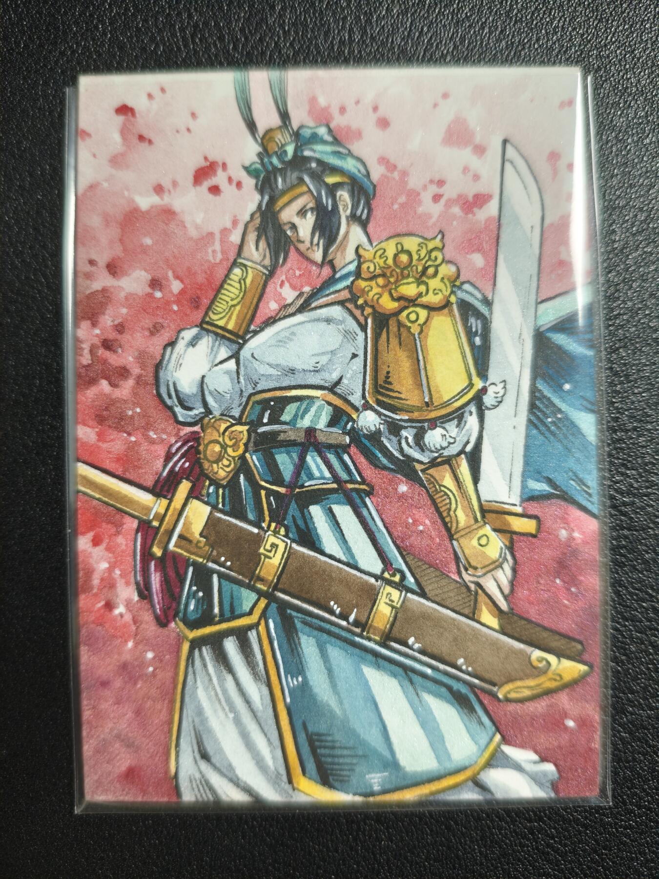 天玑星卡拍第135期《11.6周四截拍》持续收拍收评中 满赠卡需备注 【手绘卡】Rubick 水浒 扈三娘 手绘卡