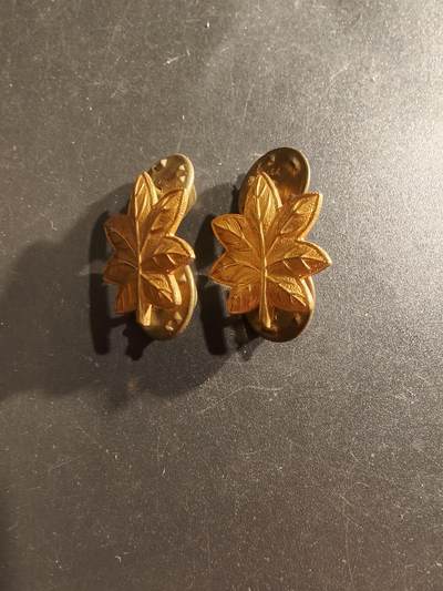 老王徽章第161期 - 美国海军少校军衔符号一组     先锋厂造