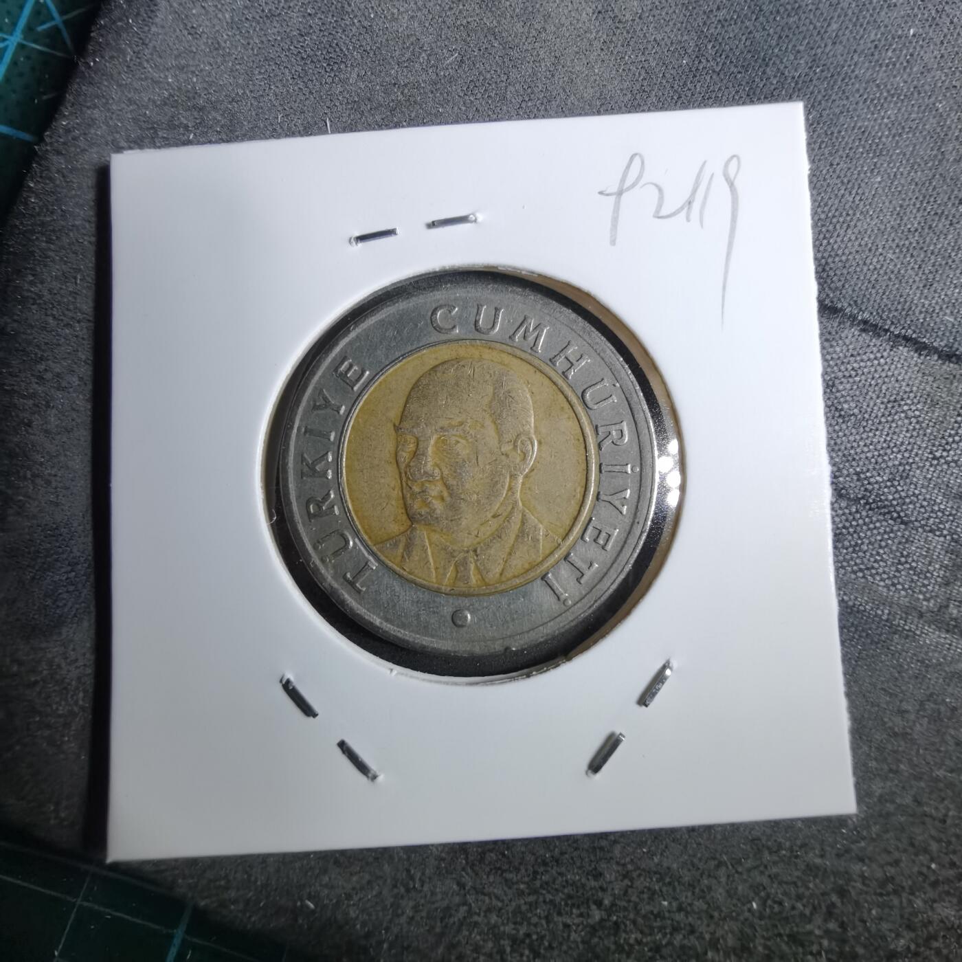 沼泽如烟--第892场 土耳其2005年1里拉