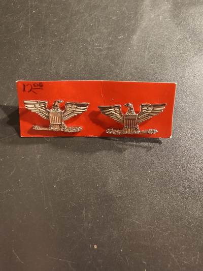老王徽章第161期 - 美国陆军上校军衔符号一组    晚礼服尺寸