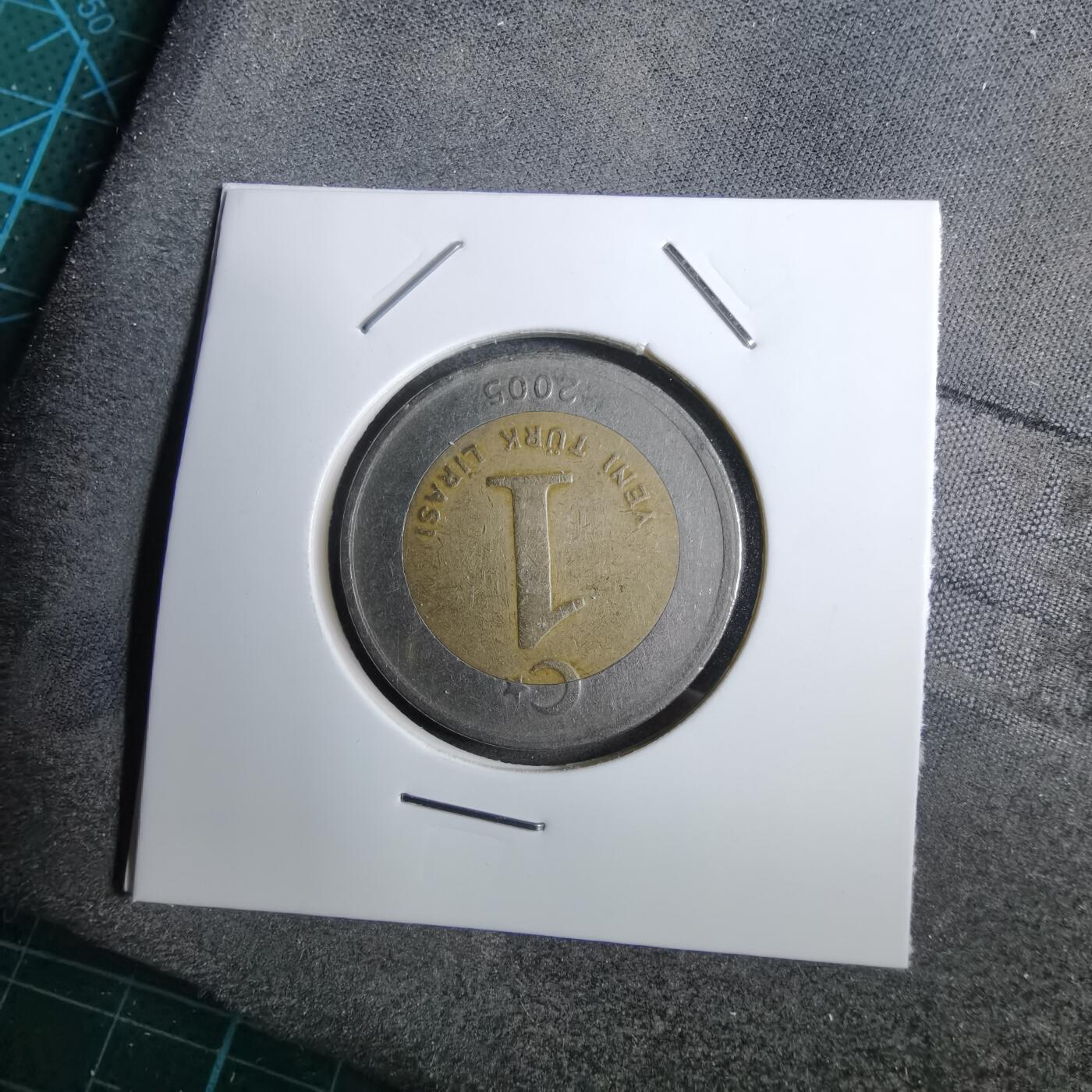 沼泽如烟--第892场 土耳其2005年1里拉