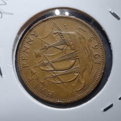 沼泽如烟--第892场 - 英国1965年半便士