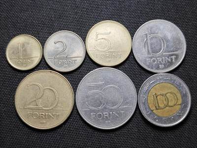 KK钱币收藏小铺  第364场  2月预留时间 周末发货 -  匈牙利大小面值一组