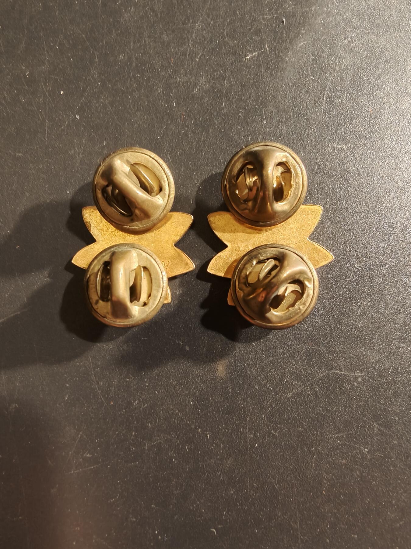 老王徽章第161期 美国海军少校军衔符号一组     先锋厂造