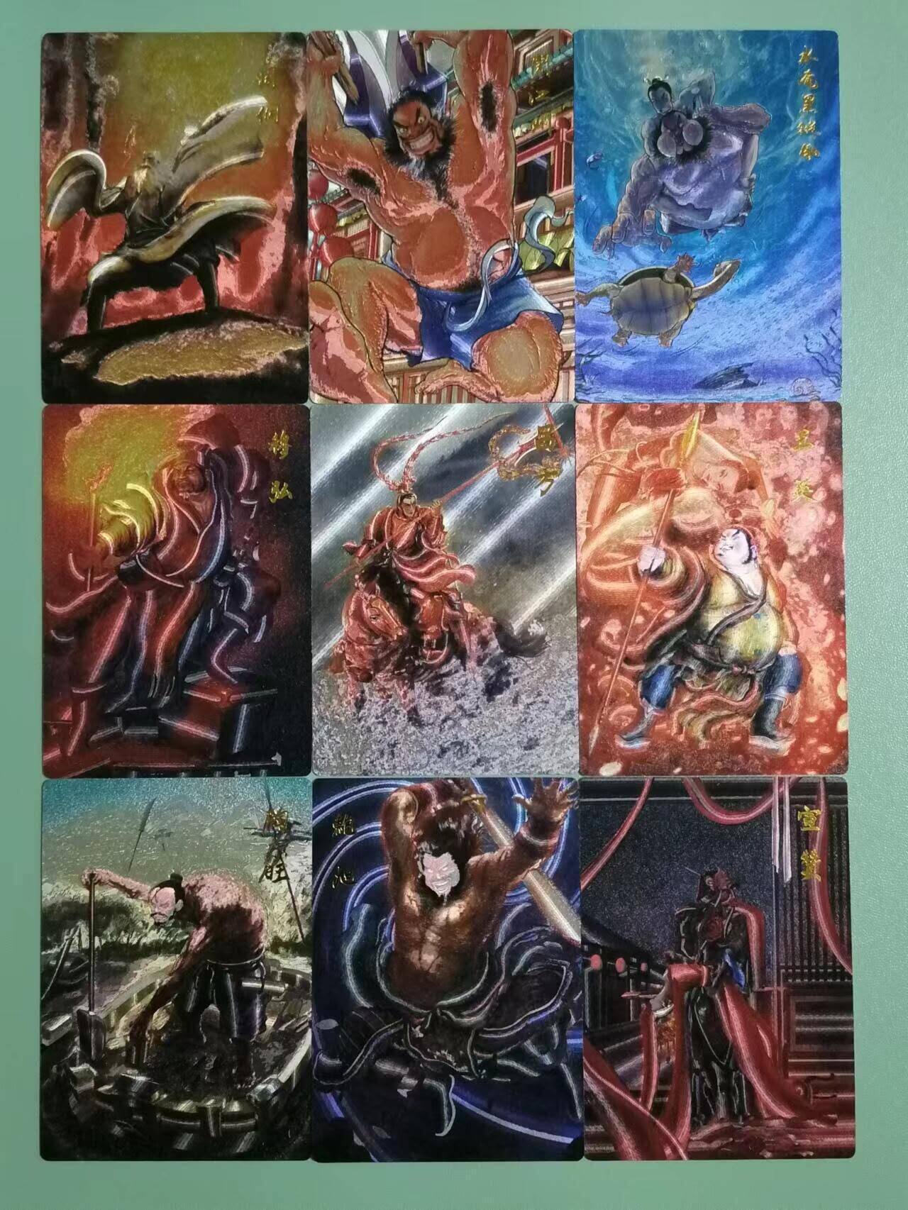 光影卡牌第25期，各家亲签，各家套卡，持续收拍品 权迎东签绘水浒第二弹全粗，全新未拆