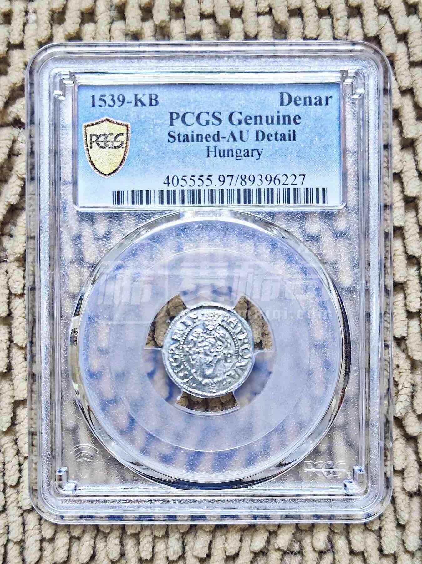 1539年 神罗匈牙利《圣母抱婴》1第纳尔小银币