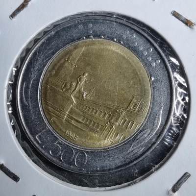 沼泽如烟--第892场 - 意大利1985年500里拉