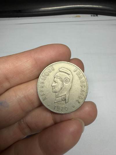 2025年集古藏今外币拍卖第十期-第2场—（总第282拍），可以寄存60天，满160元包邮。 - 1970年法属吉布提100法郎