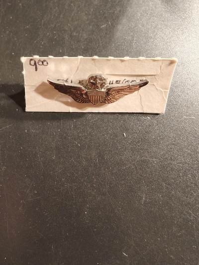老王徽章第161期 - 美国空军飞行员高级技能章      1.5英寸