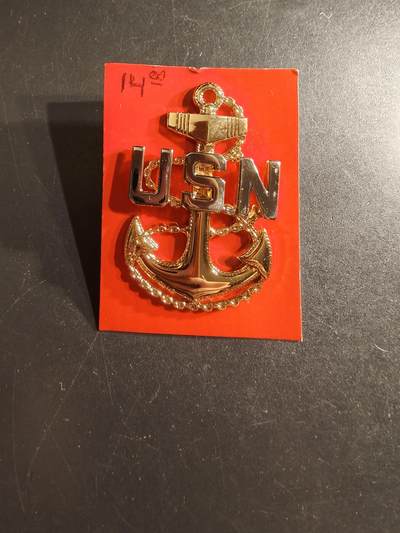 老王徽章第161期 - 美国海军三级士官长证章