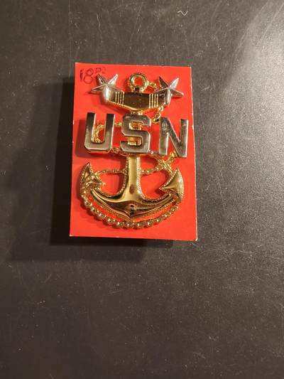 老王徽章第161期 - 美国海军一级士官长证章