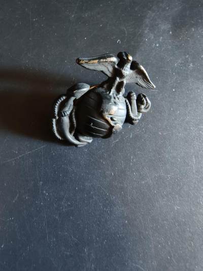 老王徽章第161期 - 美国海军陆战队帽徽    轮转版