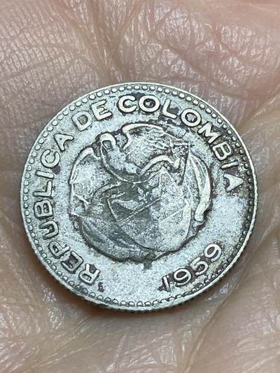2025年第一百二十三场(总第一百四十九场）外国好品散币(免佣金) 哥伦比亚🇨🇴1959年10分