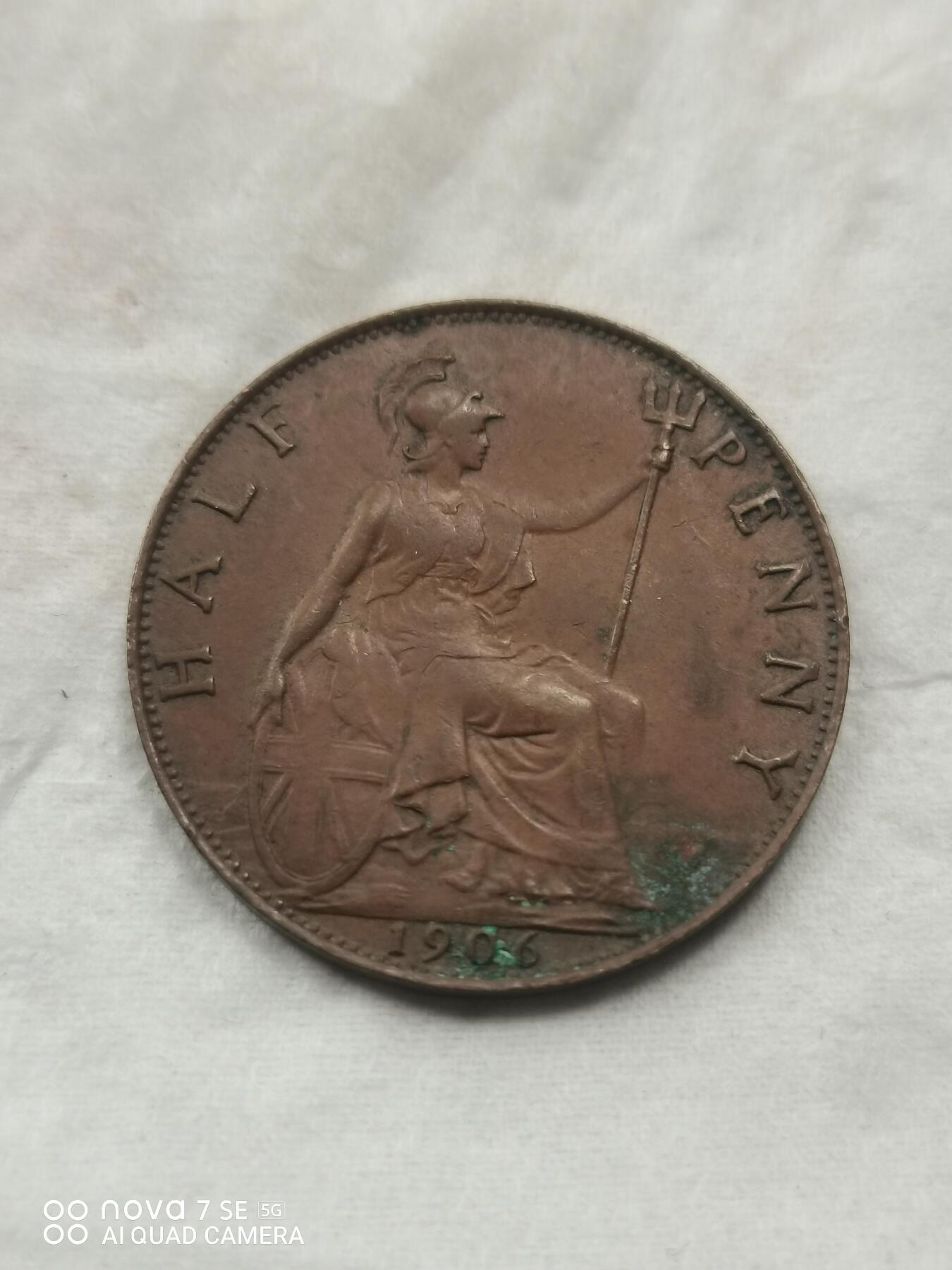 硬币 1906年英国便士