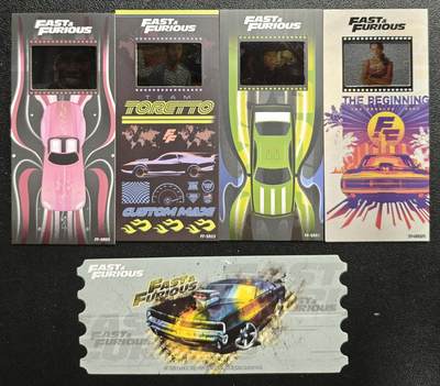 天玑星卡拍第135期《11.6周四截拍》持续收拍收评中 满赠卡需备注 - 集卡社 速度与激情 胶片卡 四张