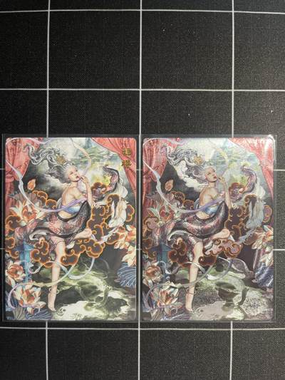 欢迎送拍、免费出卡没坑位费没手续费，各种换旧好卡 - 【折光、普卡】沽清 姮娥 范特卡&春芳西游