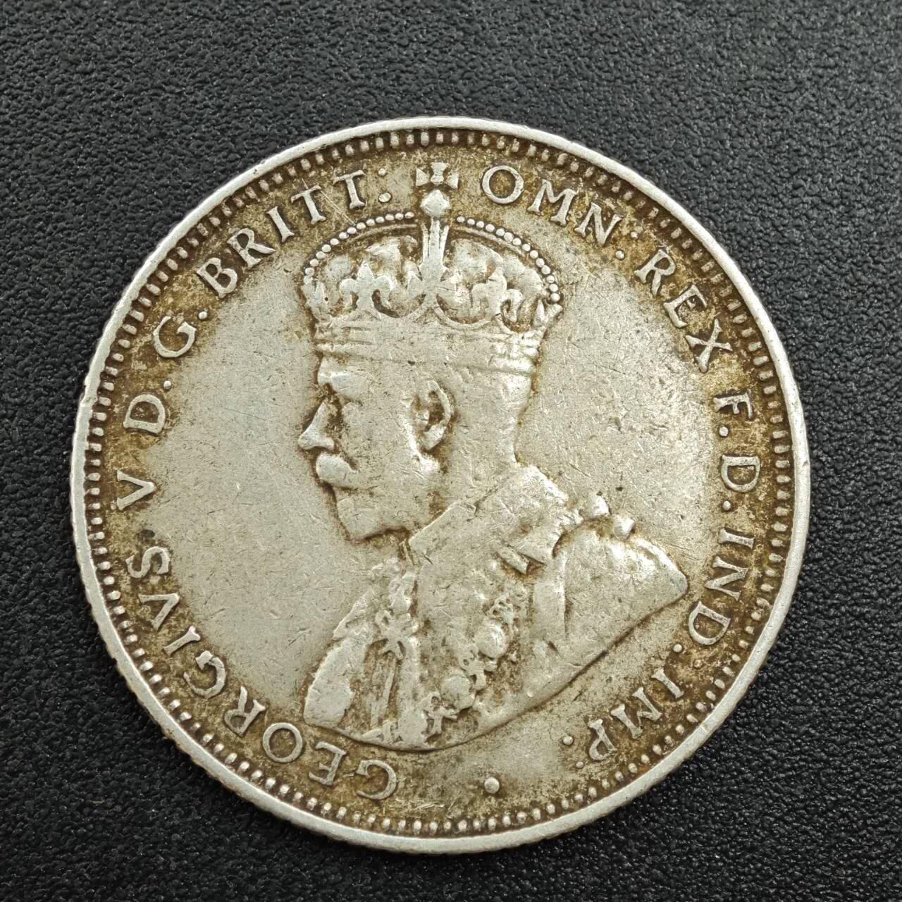 【淘币小摊】实时拍第七百八十八拍   散币小银币场   满百包邮可预留二周 每周一统一发货   澳大利亚1934年乔治五世一先令银币