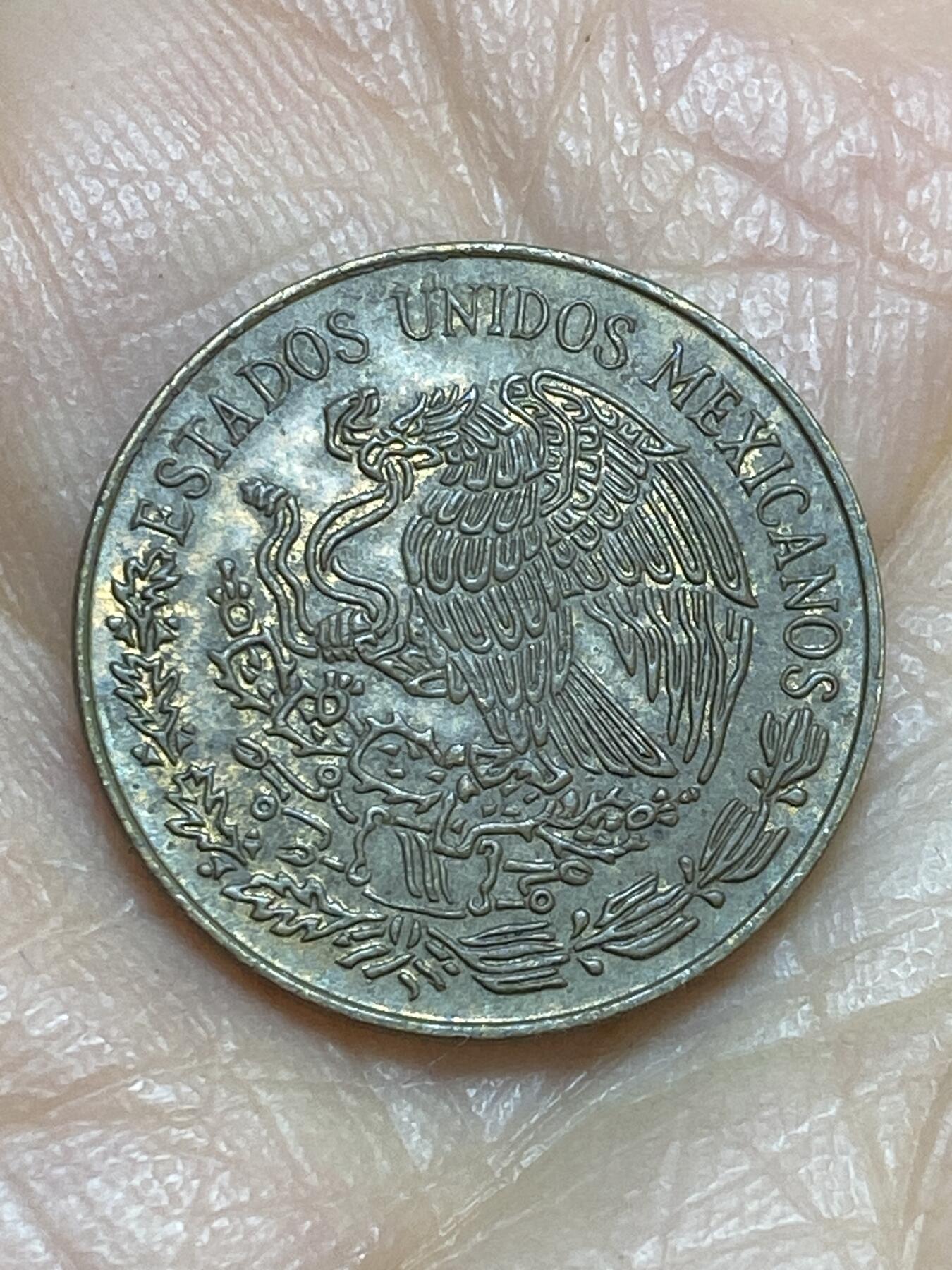 2025年第一百二十三场(总第一百四十九场）外国好品散币(免佣金) 墨西哥🇲🇽1973年5分(圆头3版)